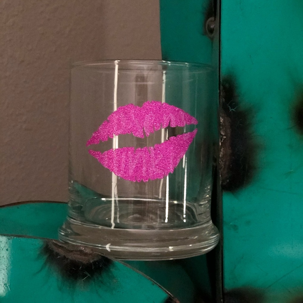 Makeup brush holder/decor